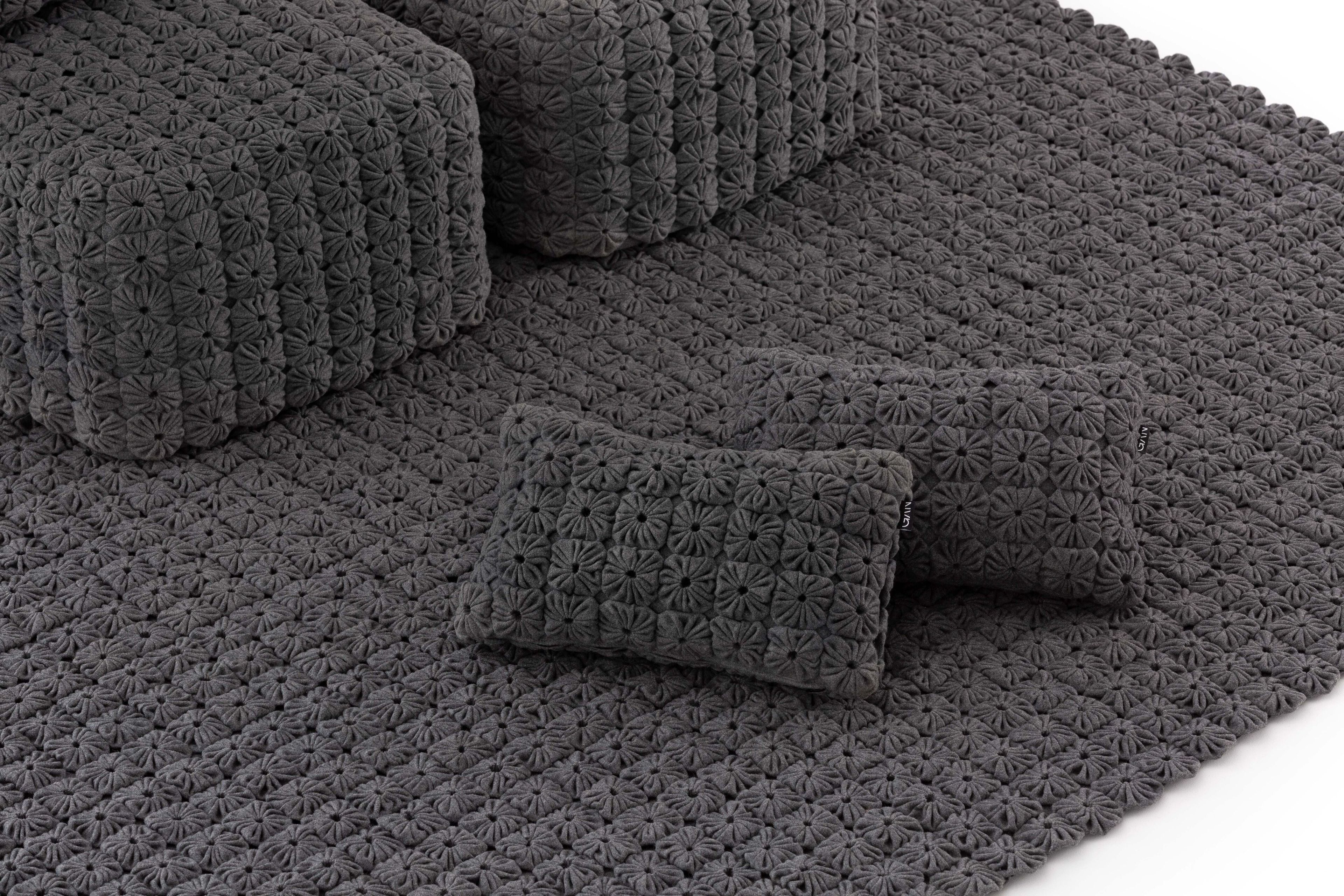 Прямоугольная шерстяная подушка GAN Momos ARCH-00117961 - Вид №4