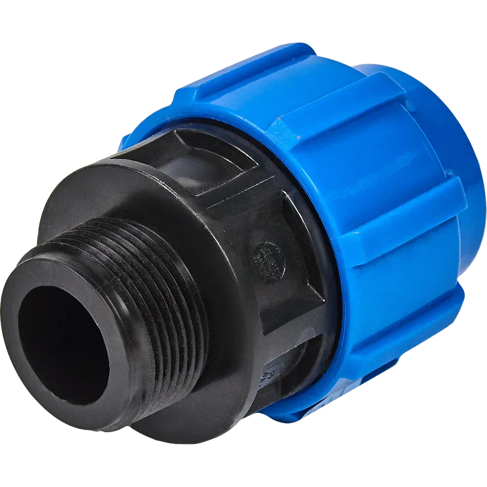 Муфта комбинированная Политэк 40х1 1/4" для полиэтиленовых труб 82382564 STLM-0026020 - Вид №2