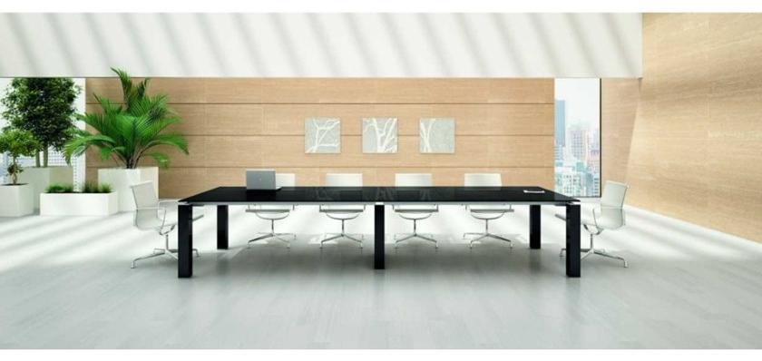 Bralco Прямоугольный стол для совещаний с системой управления кабелями Jet evo sun-id-1367186 - Вид №3