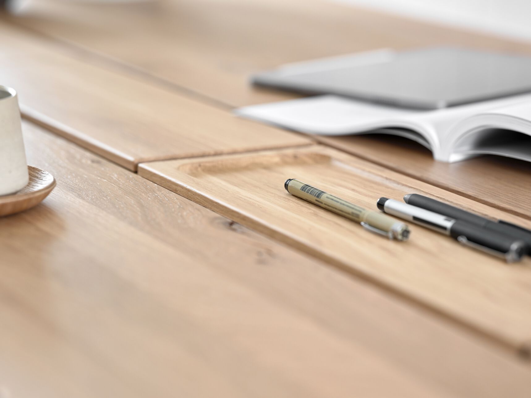 Деревянный прямоугольный стол для совещаний с системой люверсов Mobitec JAVARI T0314 ARCH-00047136 - Вид №8