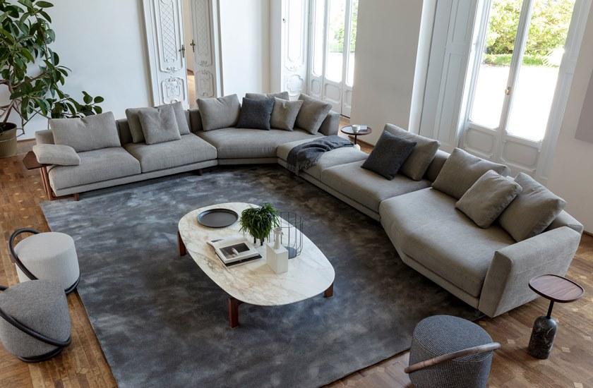 Porada Модульный угловой диван из ткани Twenty sun-id-1460573 - Вид №3