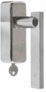 Dauby Оконная ручка из бронзы с замком Pure® 17049