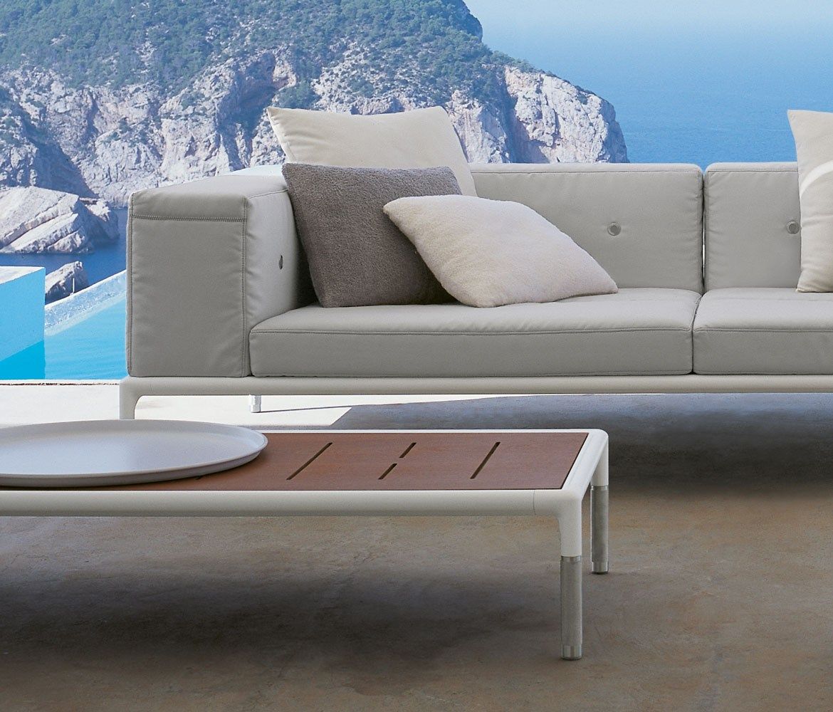 Журнальный столик из красного дерева B&B Italia Outdoor весна ARCH-00073488 - Вид №3