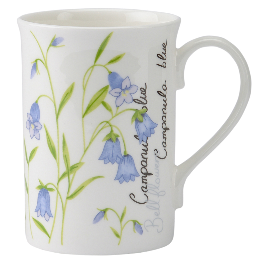 P_0043.007bu Кружка botanic 300 мл голубая Price&Kensington 