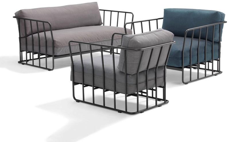 Blå Station Кресло с обивкой из ткани с подлокотниками Code 27 Bla Station sun-id-1450320 - Вид №2