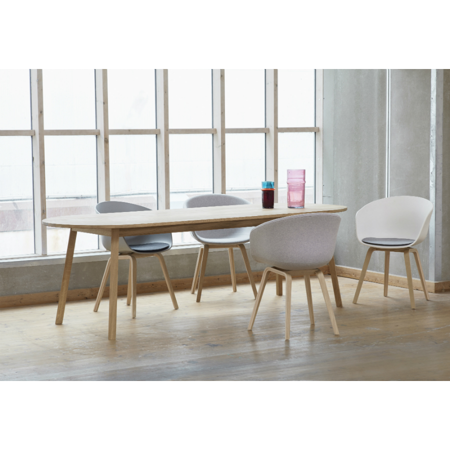 Стул AAC22 мягкий, белый со светлыми ножками Hay 222021120 - Вид №4