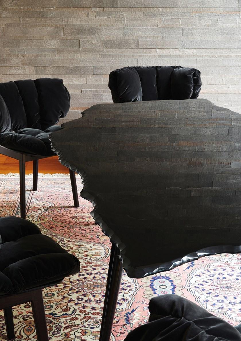 edra Стол со столешницей из расписного стекла sun-id-1490936 - Вид №8