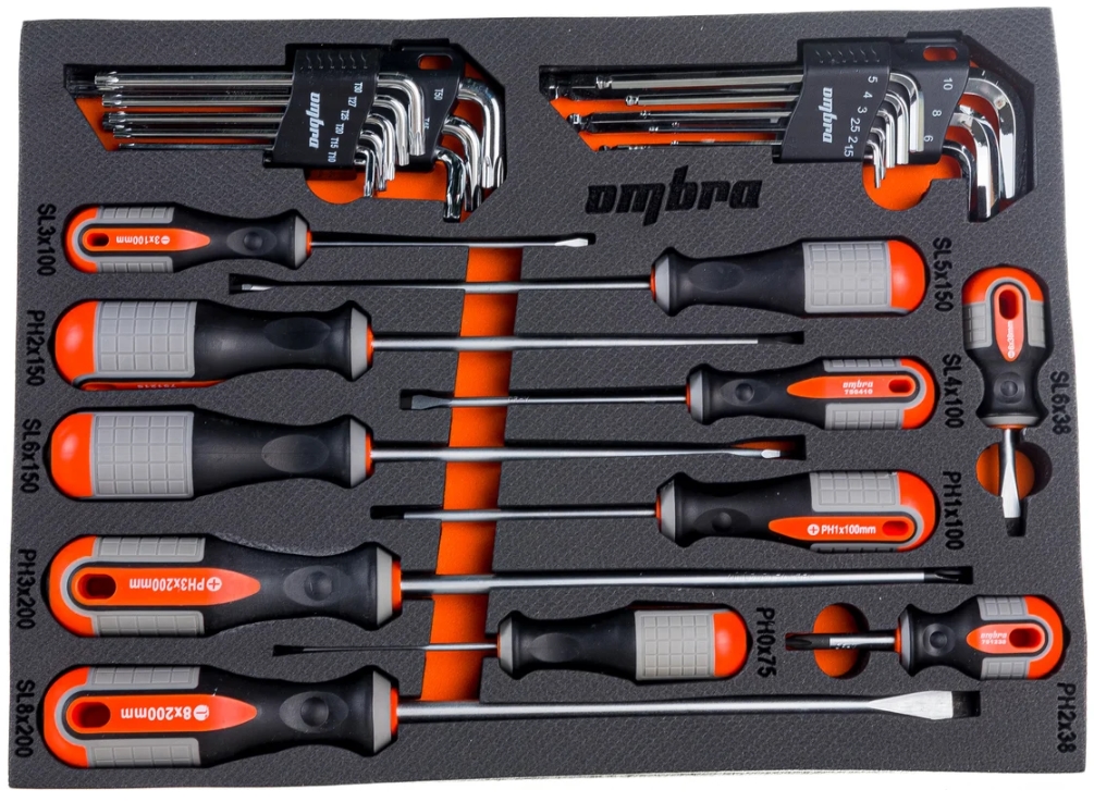 Набор инструментов Ombra OMT29STE 9103314 STDN-0070012