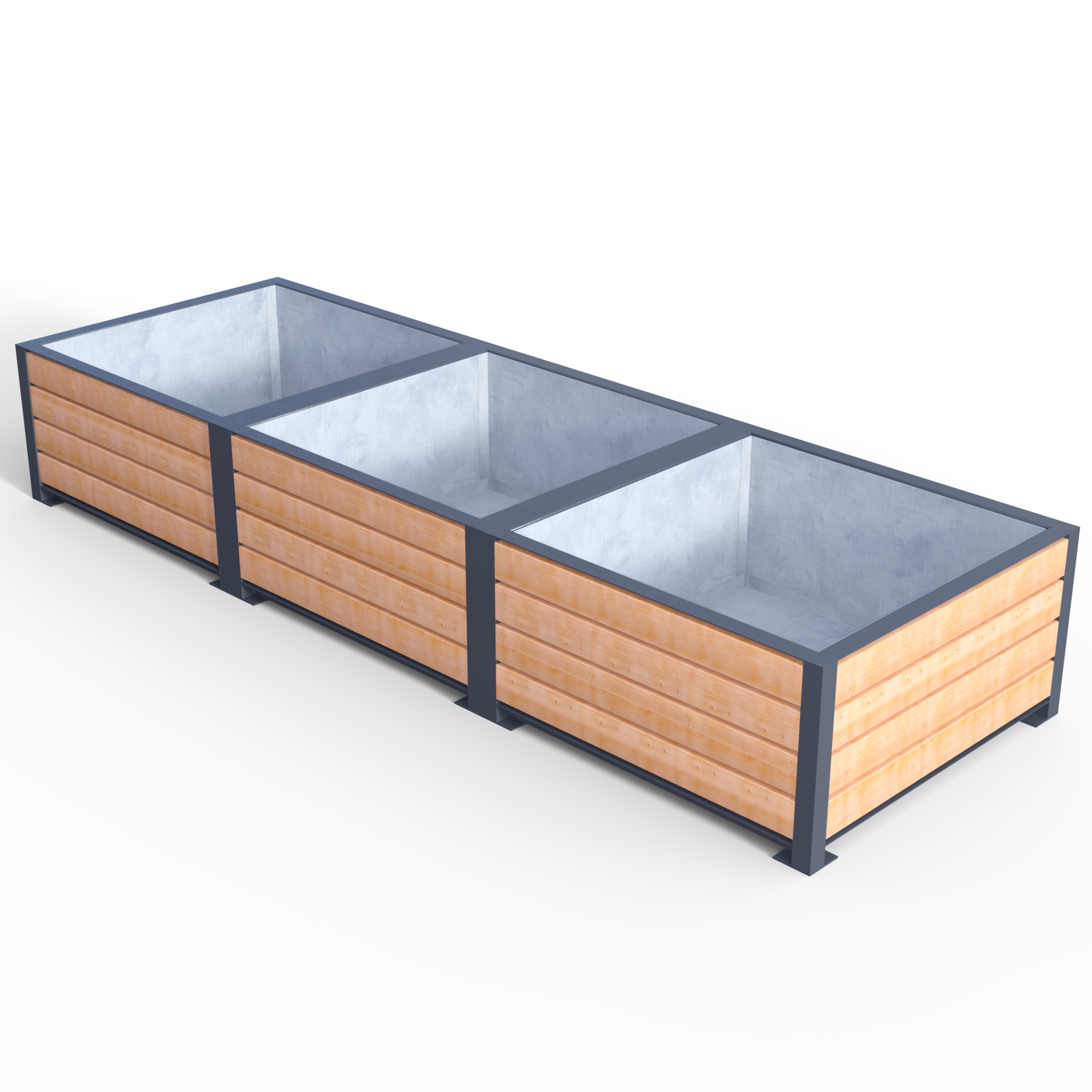 14099 САРА Blok 3, цветочница, кашпо LAB.Space  - Вид №2