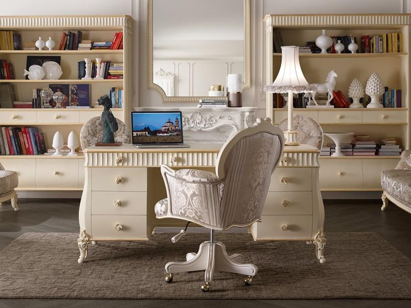 VOLPI Прямоугольный стол с ящиками Night & day 1707 - Вид №1