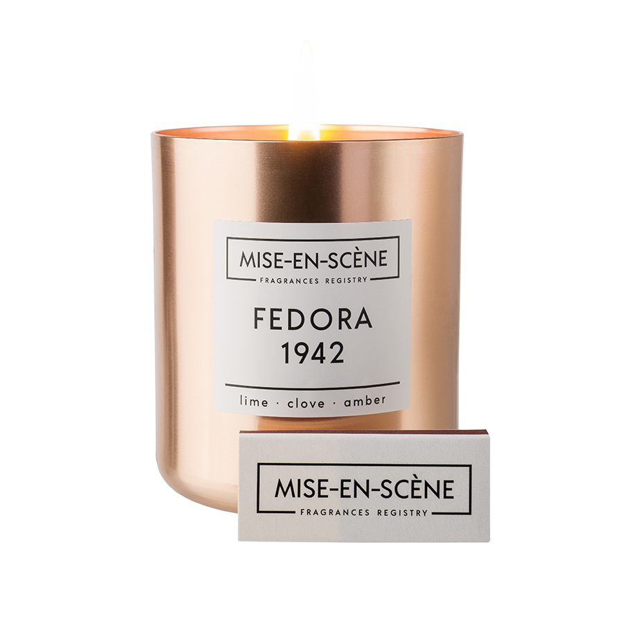 Свеча ароматическая Mise En Scene Fedora 1942 AMBIENTAIR  00-3894979 Бронза  - Вид №2