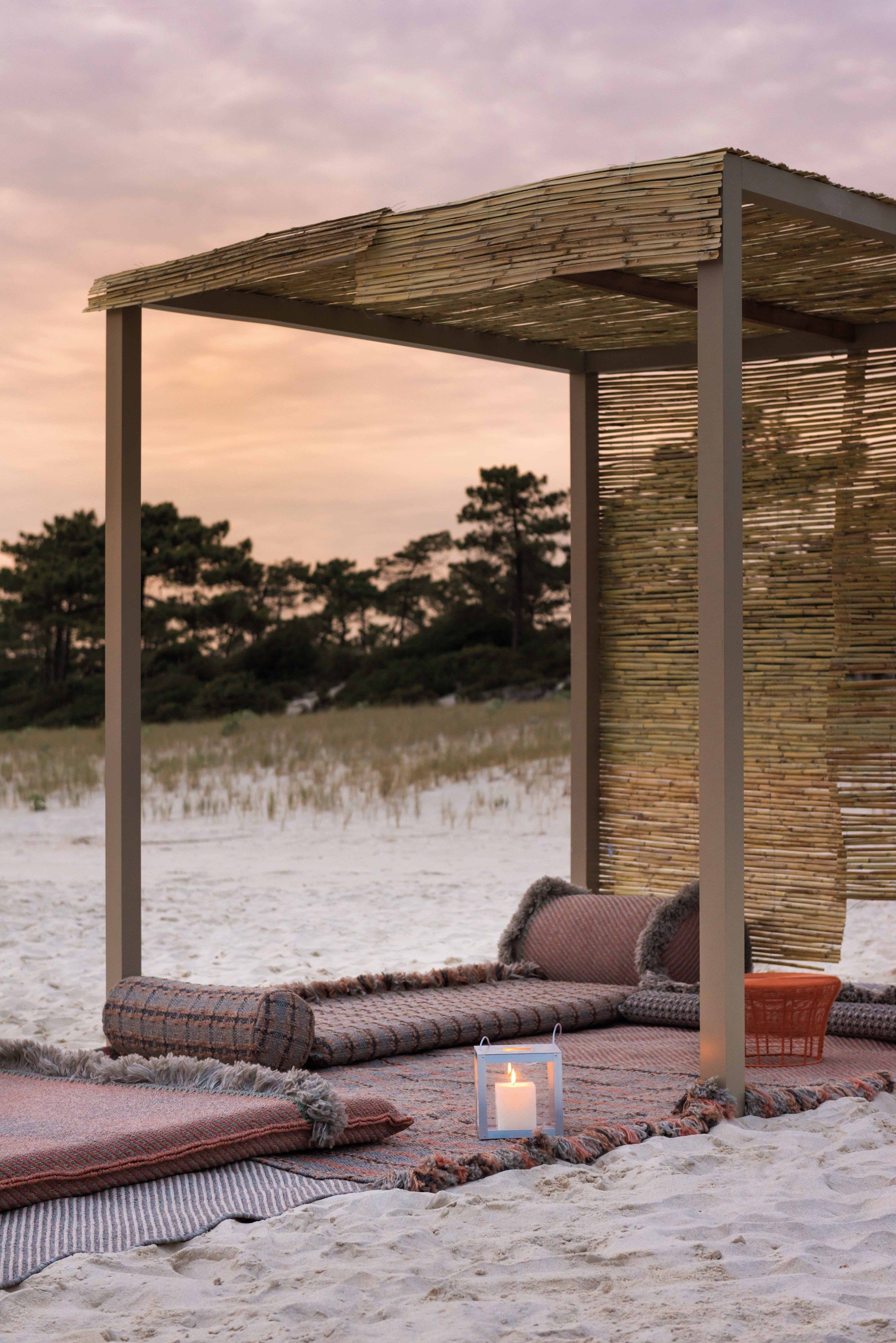 Наружная полипропиленовая цилиндрическая полосатая подушка GAN Garden Layers ARCH-00064224 - Вид №8