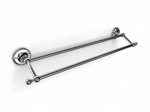 BRITISH Держатель для полотенец двойной 60см IBB1974 BI04