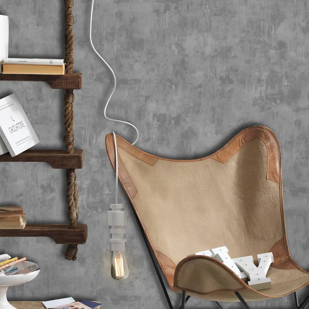 Обои флизелиновые Erismann Vlies line серые 1.06 м 60088-06 STLM-2134121 - Вид №3