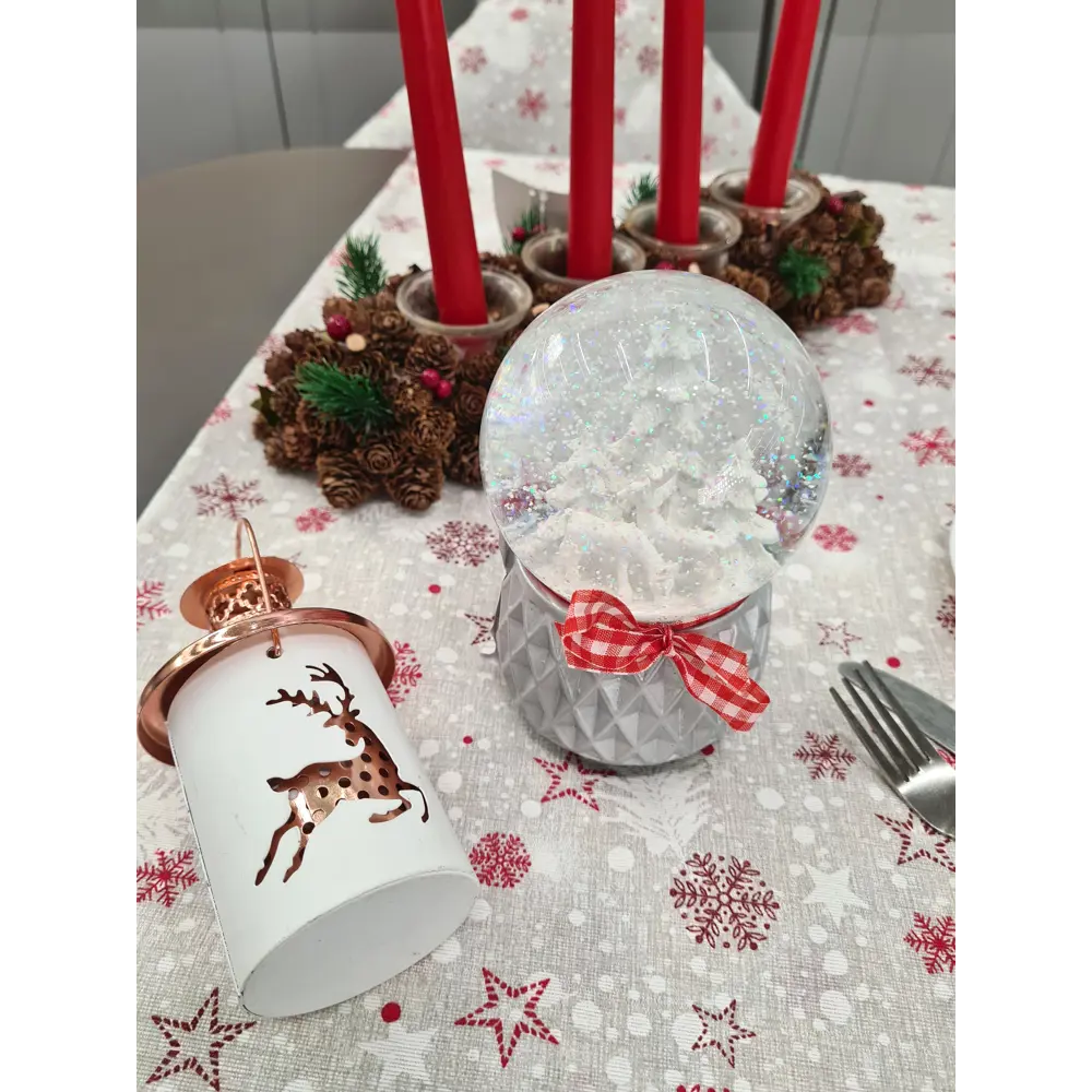 Шар ёлочный «Снежный с музыкальной шкатулкой» 10 см 82184104 STLM-2055814 Santreyd  - Вид №3