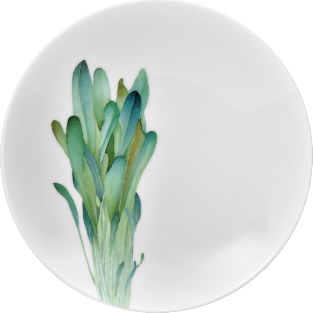 10637896 Noritake Тарелка для пасты Noritake "Овощной букет.Горчица" 23см Фарфор 
