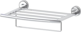 040 Полка для полотенец с нижним держателем 40 см ELL FBS Ellea