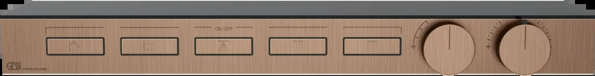 Смеситель для душа 63028 708 Gessi Hi-fi МЕДНЫЙ МАТОВЫЙ PVD