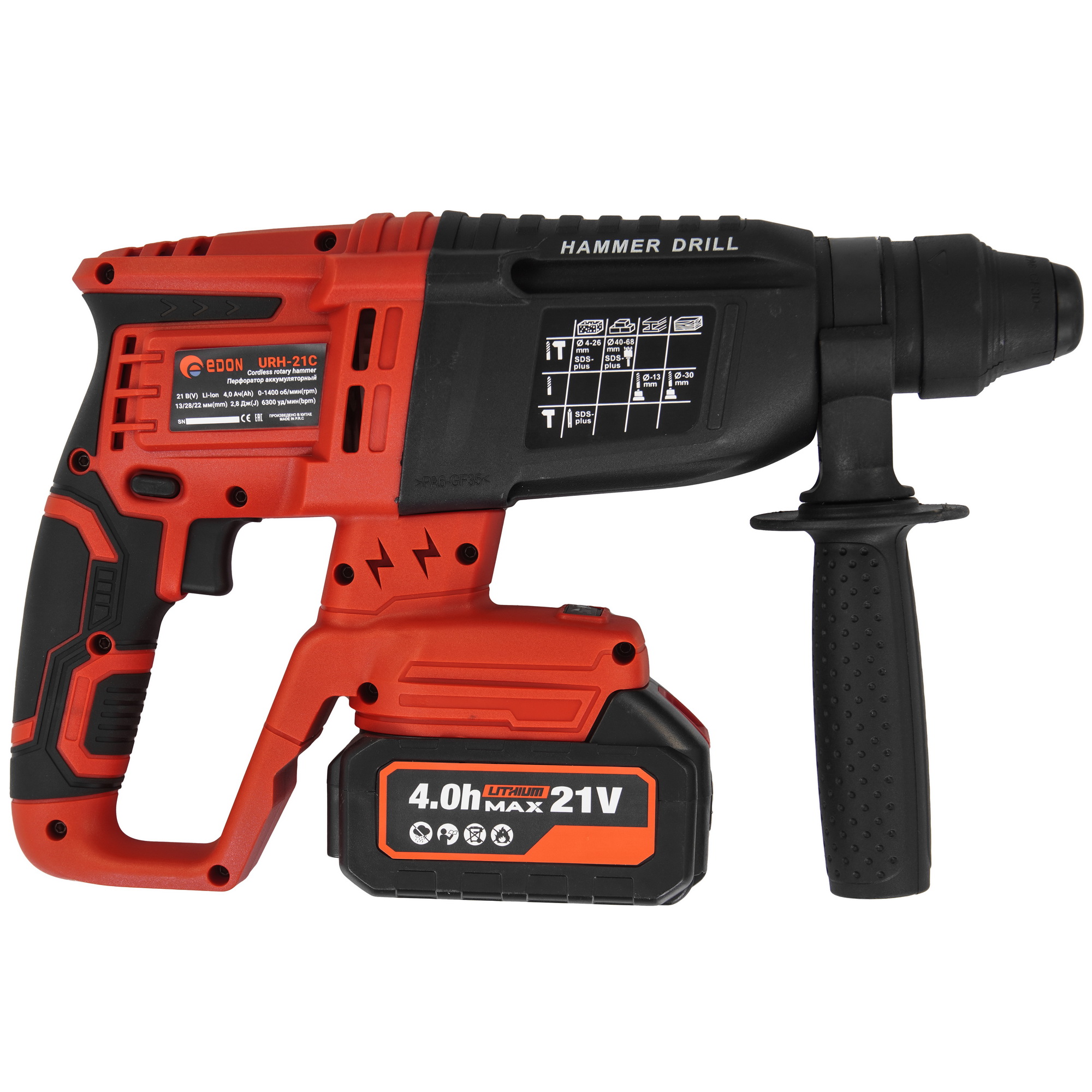 Перфоратор EDON URH-21C 9236390 STDN-0034409 - Вид №2