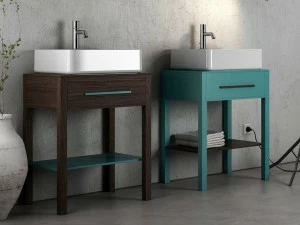 Olympia Ceramica Тумба под умывальник с ящиками Tratto Tramob60 / tramob75