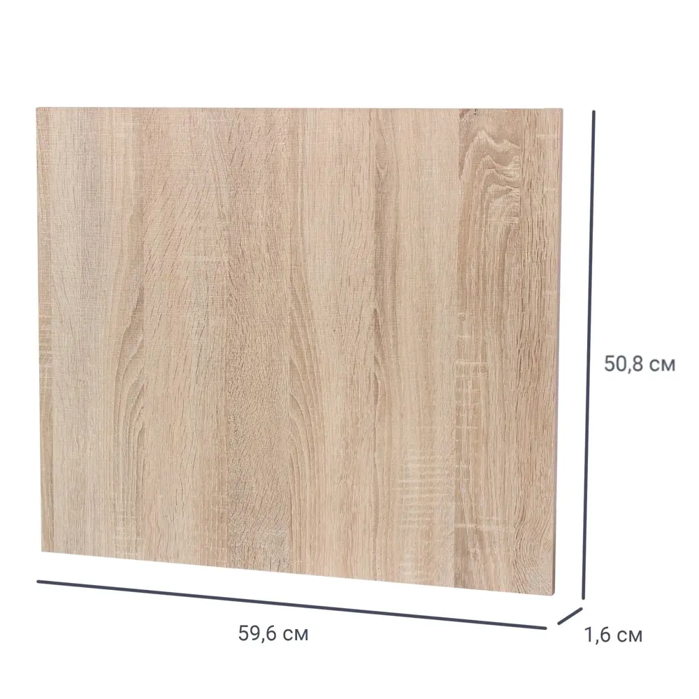 Дверь для шкафа Лион 59.6x50.8x1.6 цвет дуб сонома 81965214 STLM-2046437 Santreyd 