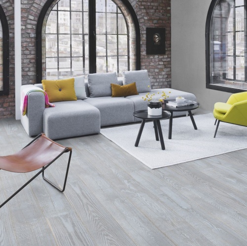 Паркетная доска Boen Дуб Shabby white SDGV4MWD - Вид №11