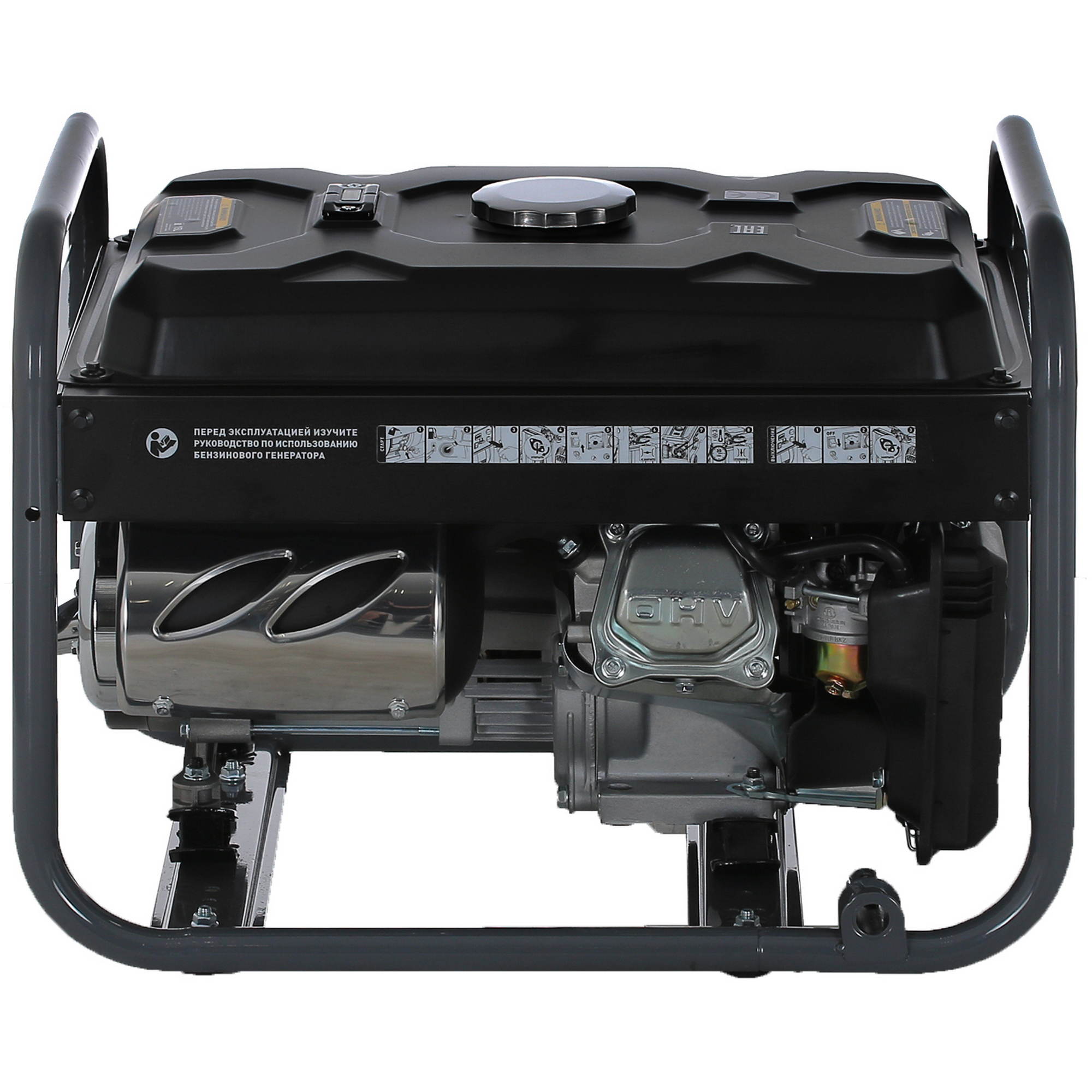 Электрогенератор   бензиновый Carver PPG-3900A 1081880 STDN-0030736 - Вид №3