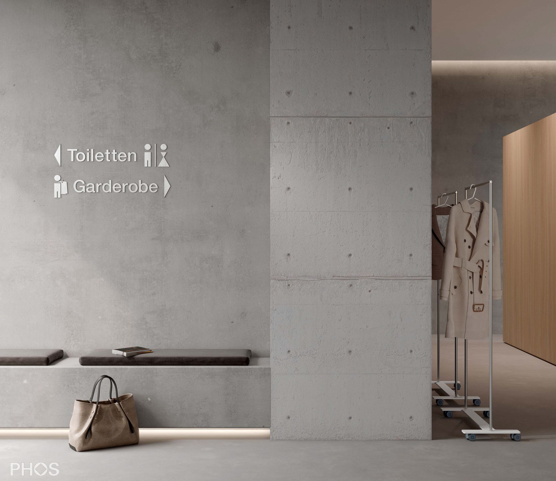 PPF70 Пиктограмма со стрелкой направления PHOS  - Вид №3