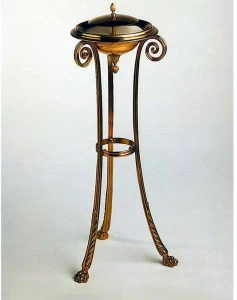 Tisserant Офисная пепельница из бронзы