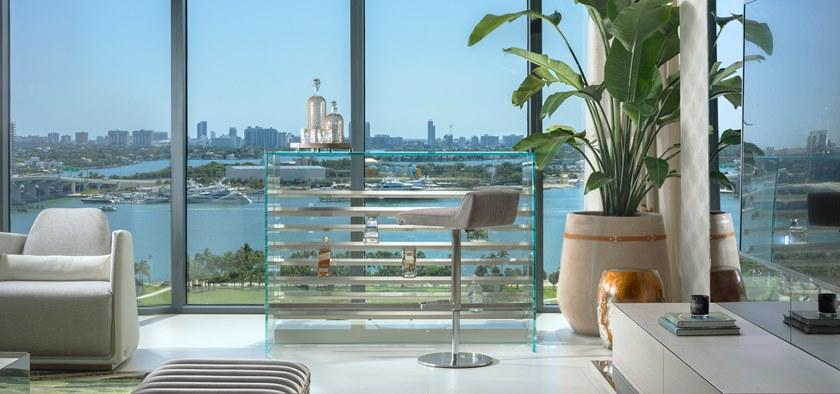 MORADA Стеклянный барный шкаф Sky Sky bar - Вид №1