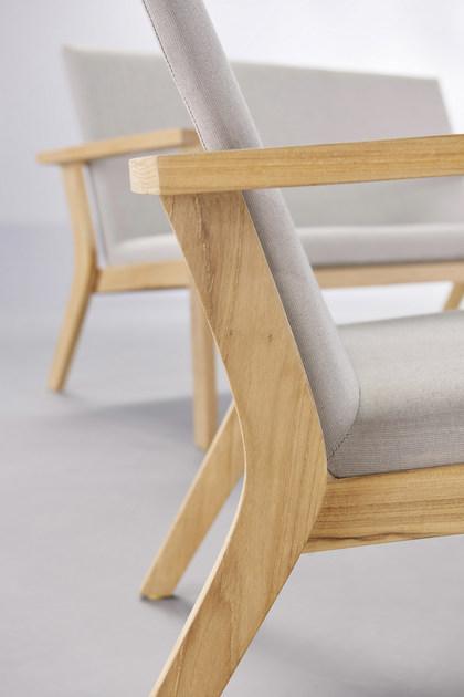 MOBIKA GARDEN Садовое кресло из тика с подлокотниками Corvo sun-id-1470085 - Вид №1