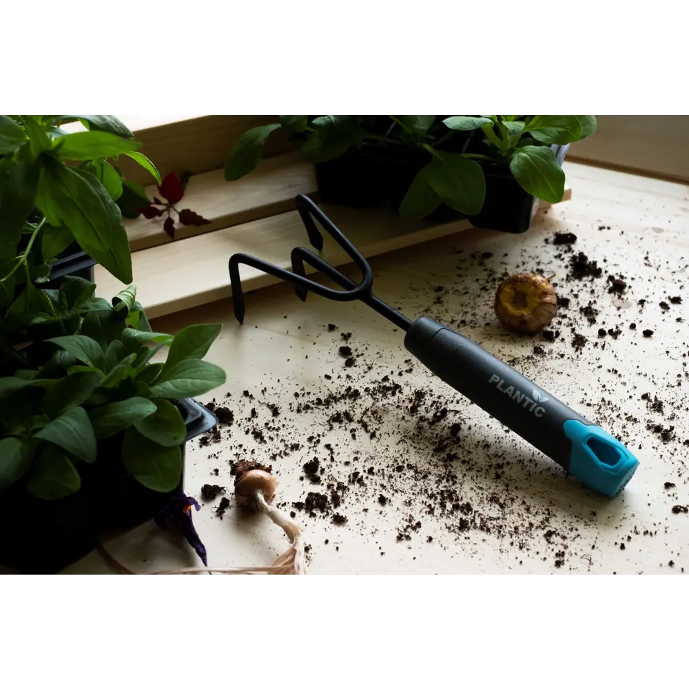 Культиватор Plantic Light Ergo 28 см сталь STLM-2054366 - Вид №4