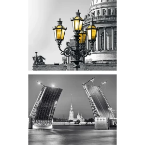 Постер Санкт-Петербург 39x49 см 2 шт. 85817846 STLM-2019680