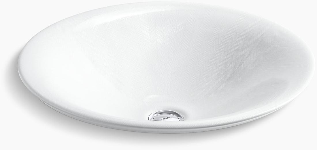 K-75748-HD1-0 Накладная раковина на столешницу  прямоугольная Kohler 