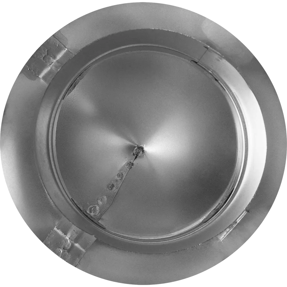 Вентиляционный зонт ORE D125 мм для круглых воздуховодов 82509658 STLM-0028935 - Вид №2