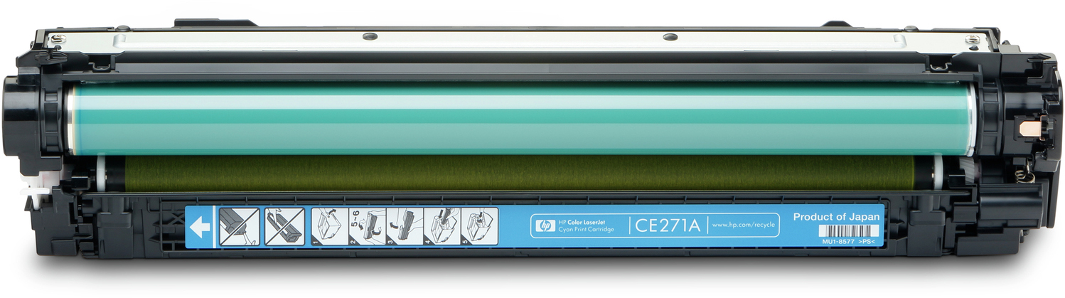 CE271A color laserjet cyan print cartridge HP Santreyd  - Вид №2