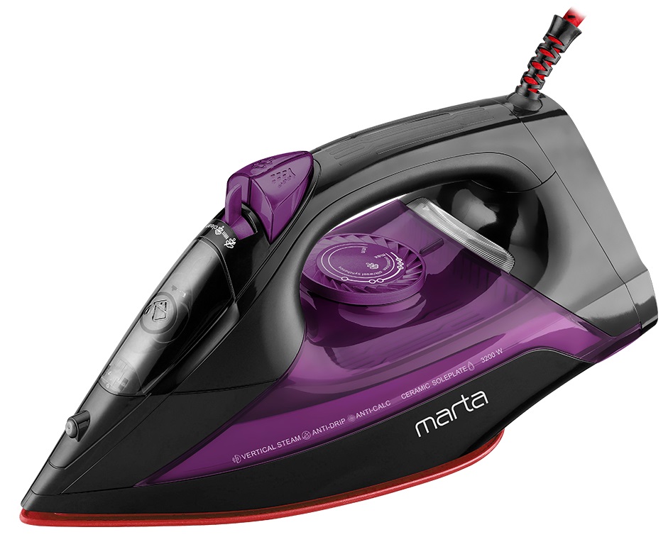 9058700 Утюг MARTA MT-IR1211A фиолетовый STDN-0035689