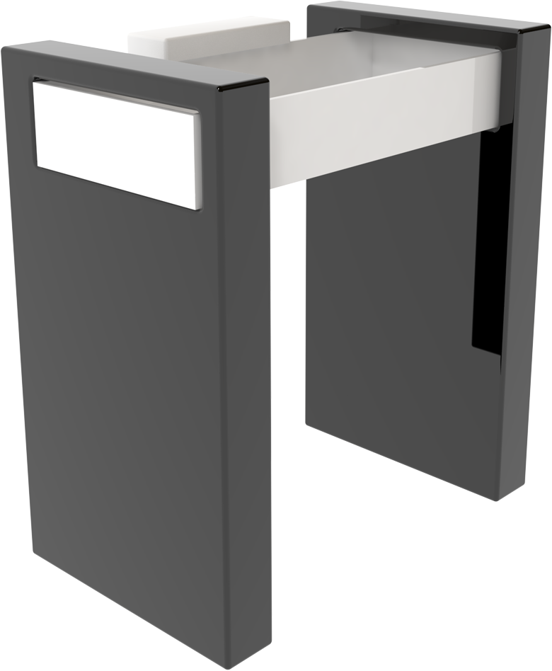 BXLACOL80BW2 Напольная раковина стоящая GSG CERAMIC BOX