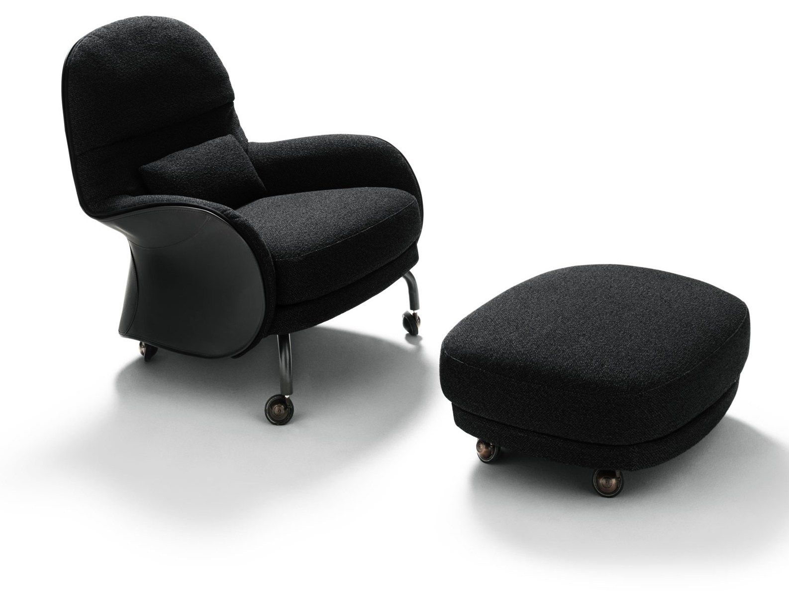 Кожаное кресло с колесами DE PADOVA Луизиана ARCH-00129623 - Вид №2