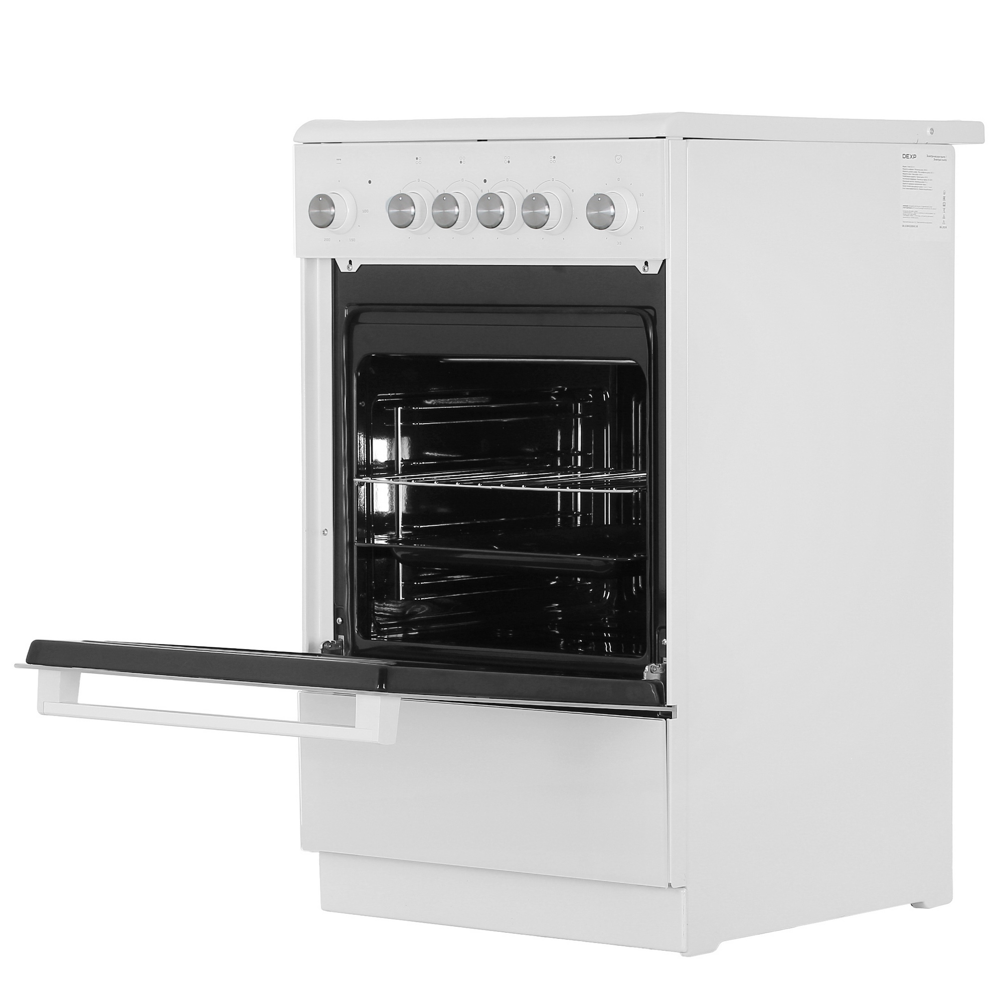 9082373 Электрическая плита DEXP E25-1W белый STDN-0143932 - Вид №5