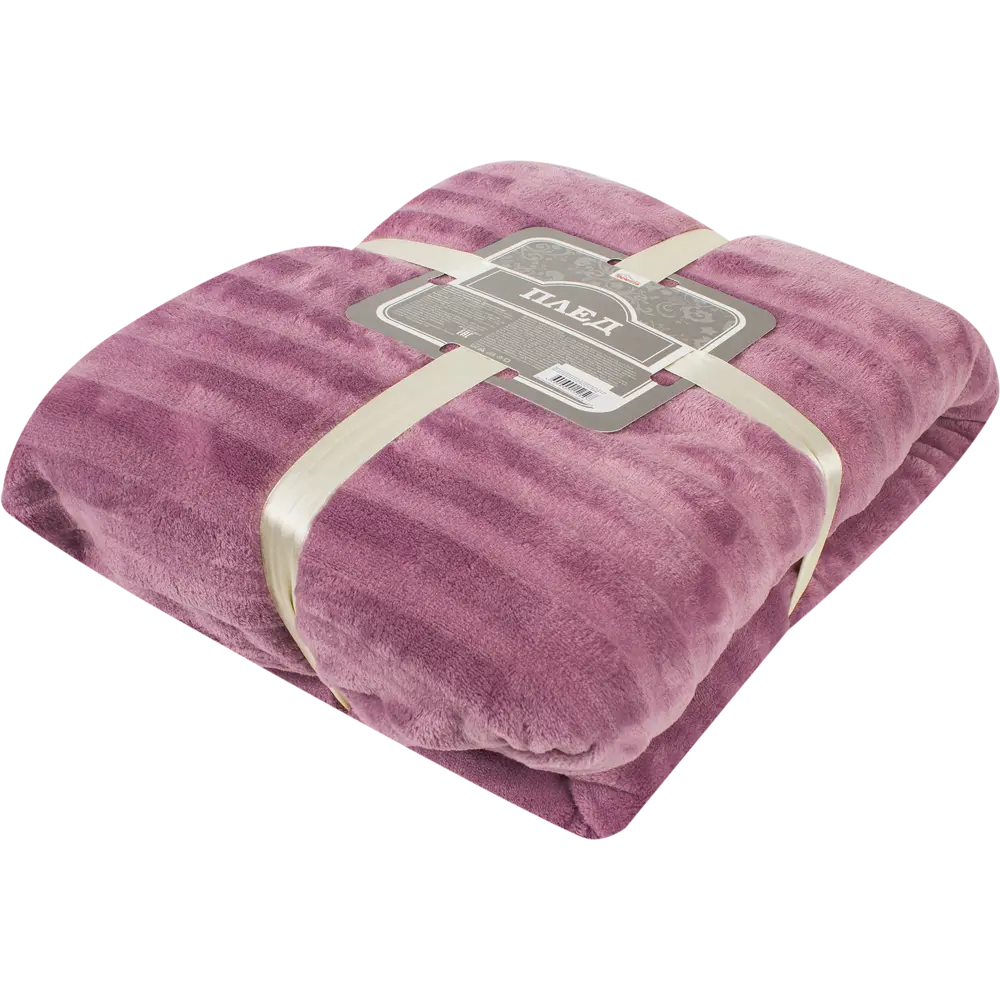 Плед Milan 180х200 см фланель цвет розовый BELEZZA STLM-2011432 - Вид №3