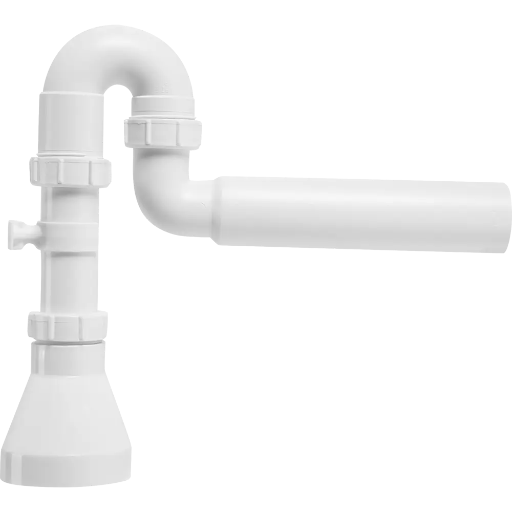 Сифон трубный McAlpine с разрывом струи ø40 полипропилен HC7-FUN STLM-2207554 - Вид №1