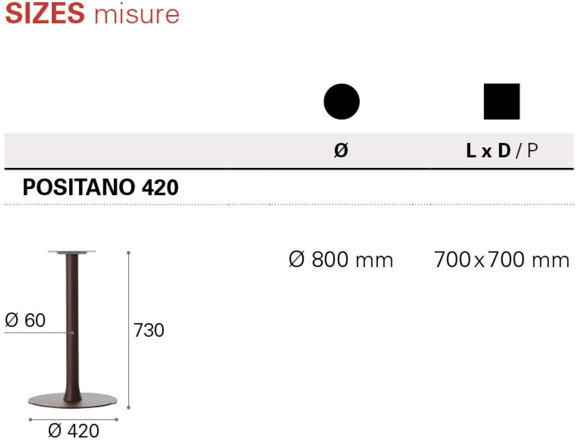 Nitesco Круглый стол Positano sun-id-1494903 - Вид №5