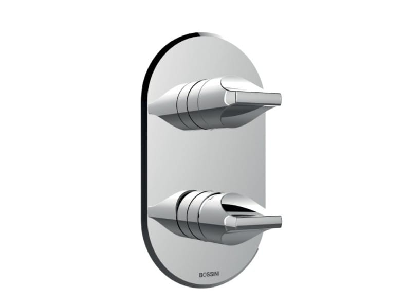 Однорычажный смеситель для душа с пластиной Bossini Apex ARCH-00137300 - Вид №1