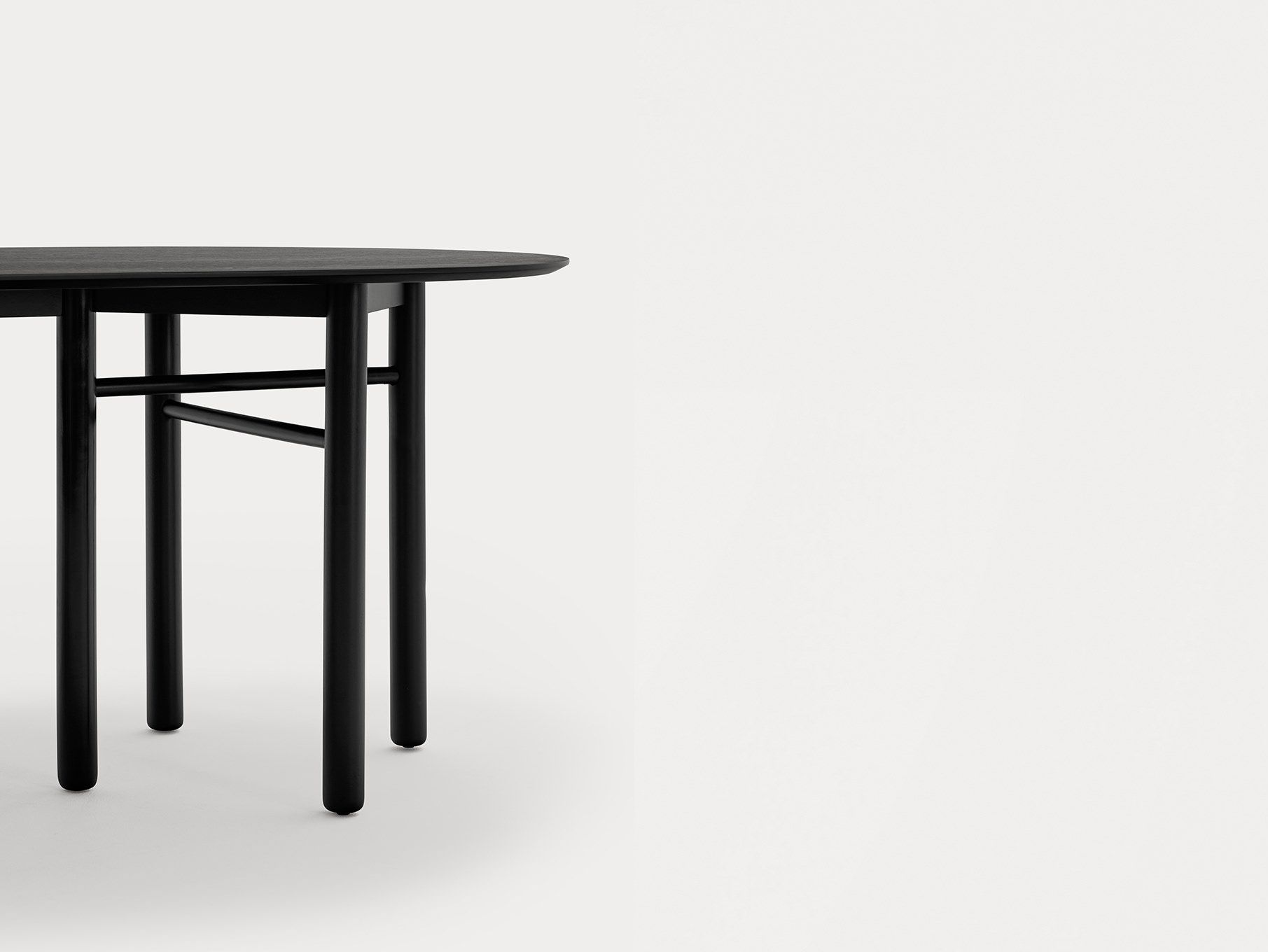 Овальный стол из шпона и каучукового дерева TEULAT Junco ARCH-00145942 - Вид №8