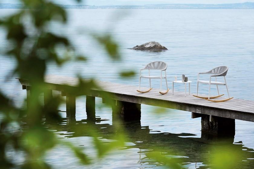 Varaschin Садовое кресло-качалка с подлокотниками Clever 229d - Вид №1