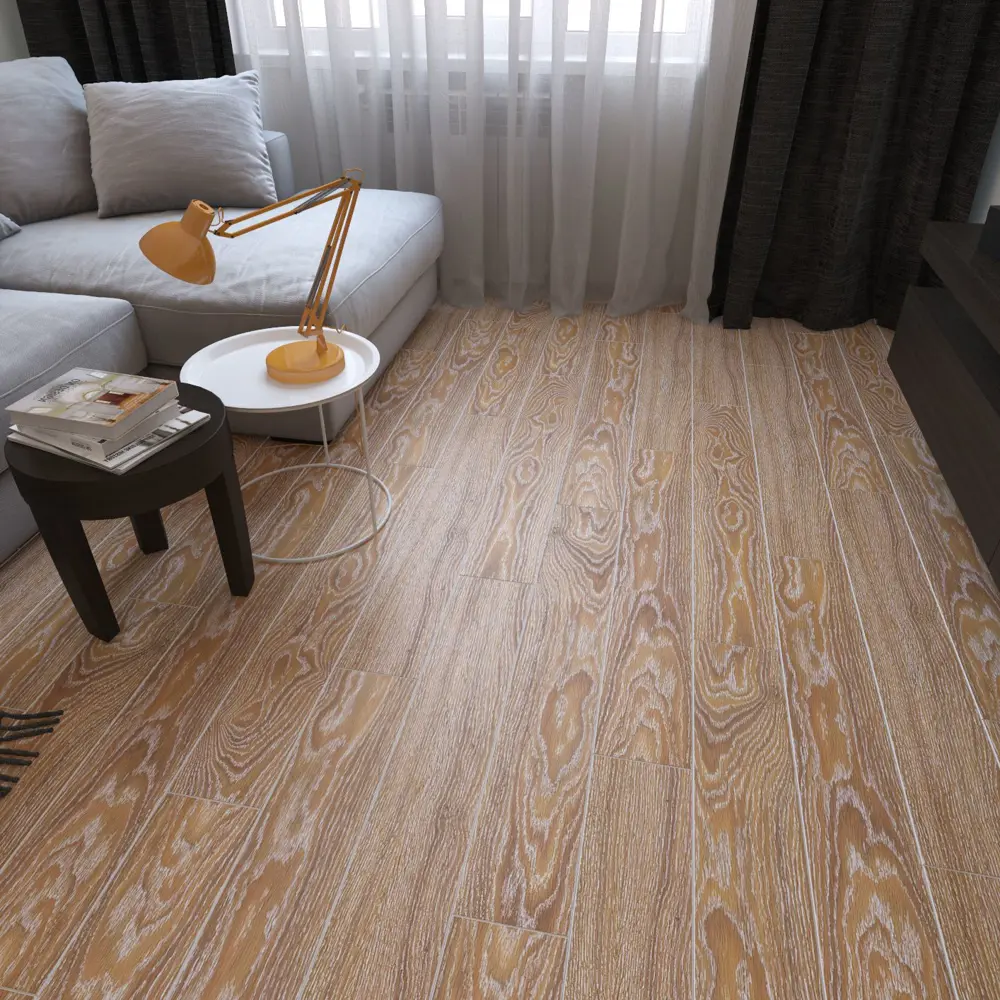 Паркетная доска однополосная «Дуб Латте» лак 0.984 м² Tarkett STLM-2143906 - Вид №6