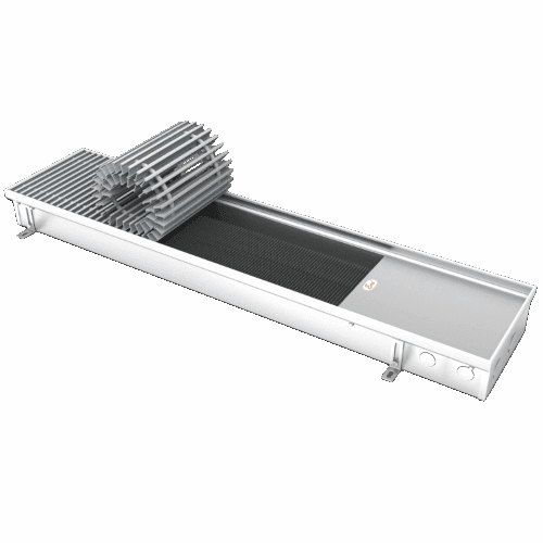 Конвектор напольный Wilma KG 80-1250 без вентилятора нержавеющая сталь KC904031250