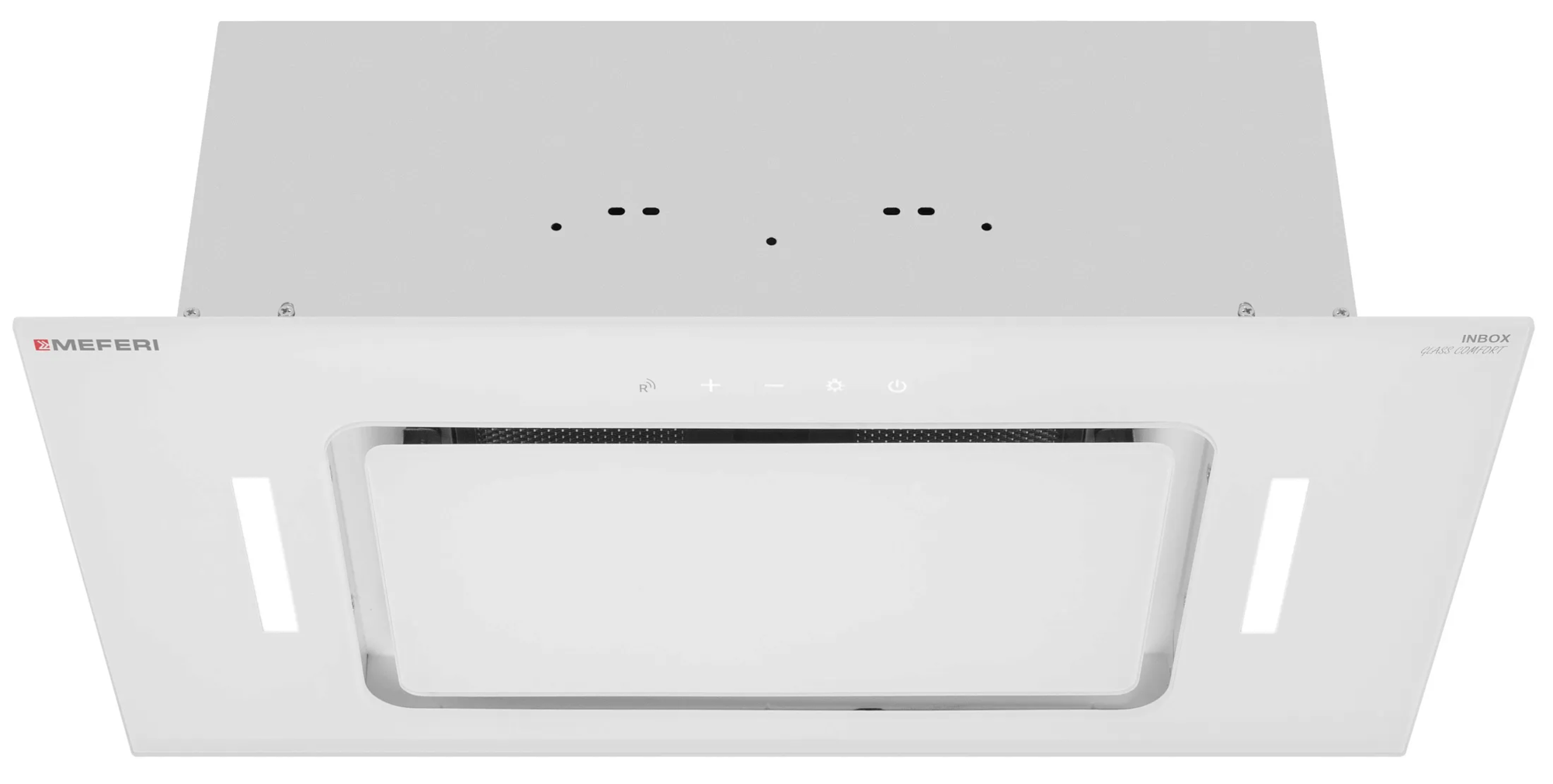 9270655 Вытяжка полновстраиваемая Meferi INBOX60WH GLASS COMFORT белый/белый STDN-0127877