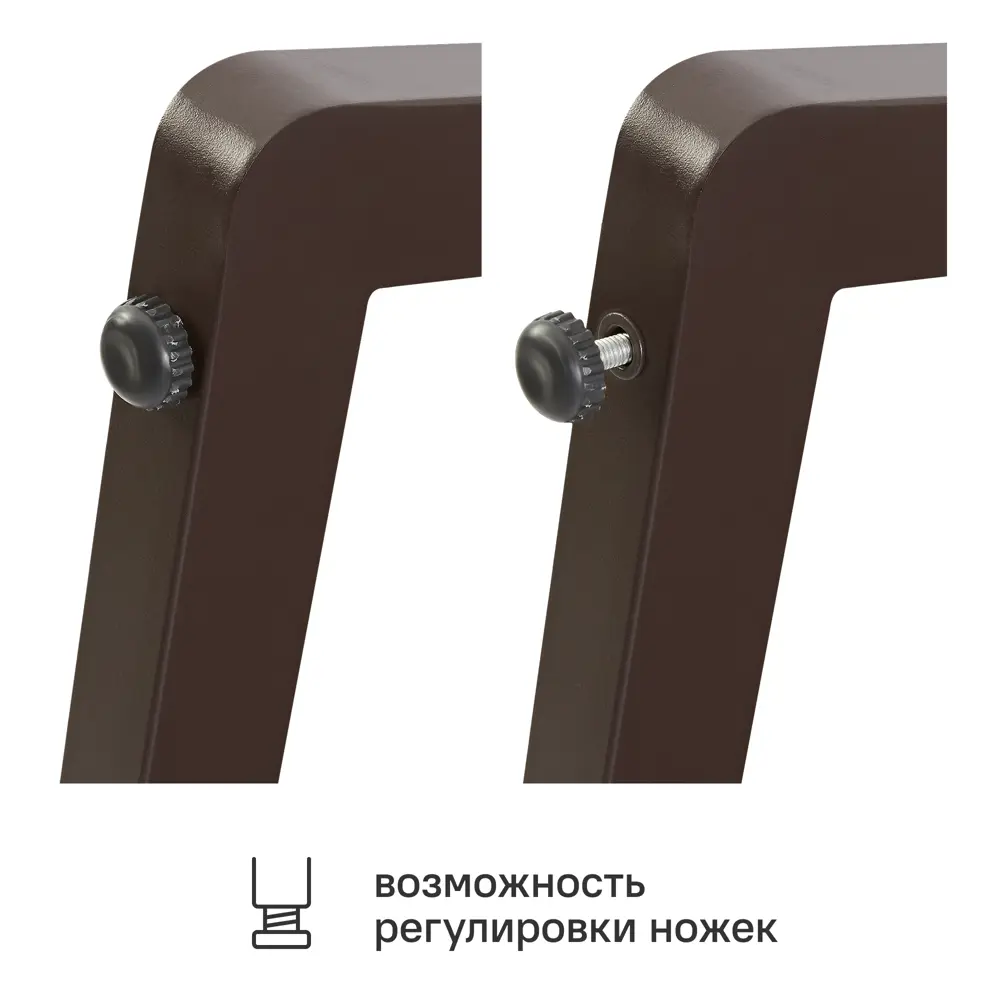 Набор садовой мебели для обеда с подушками  BEGINIA Sugan Алюминий Стол, диван, кресло 2 шт Бежевый STLM-2131932 - Вид №10